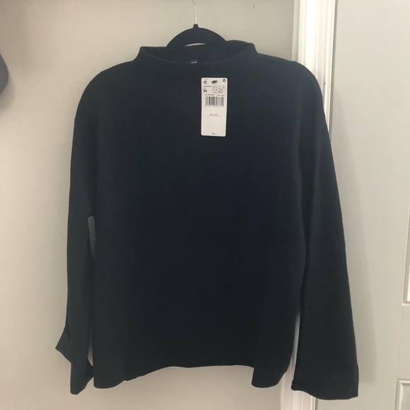 Mango Sweaters - NWT Mango Funnel Neck Sweater Black M